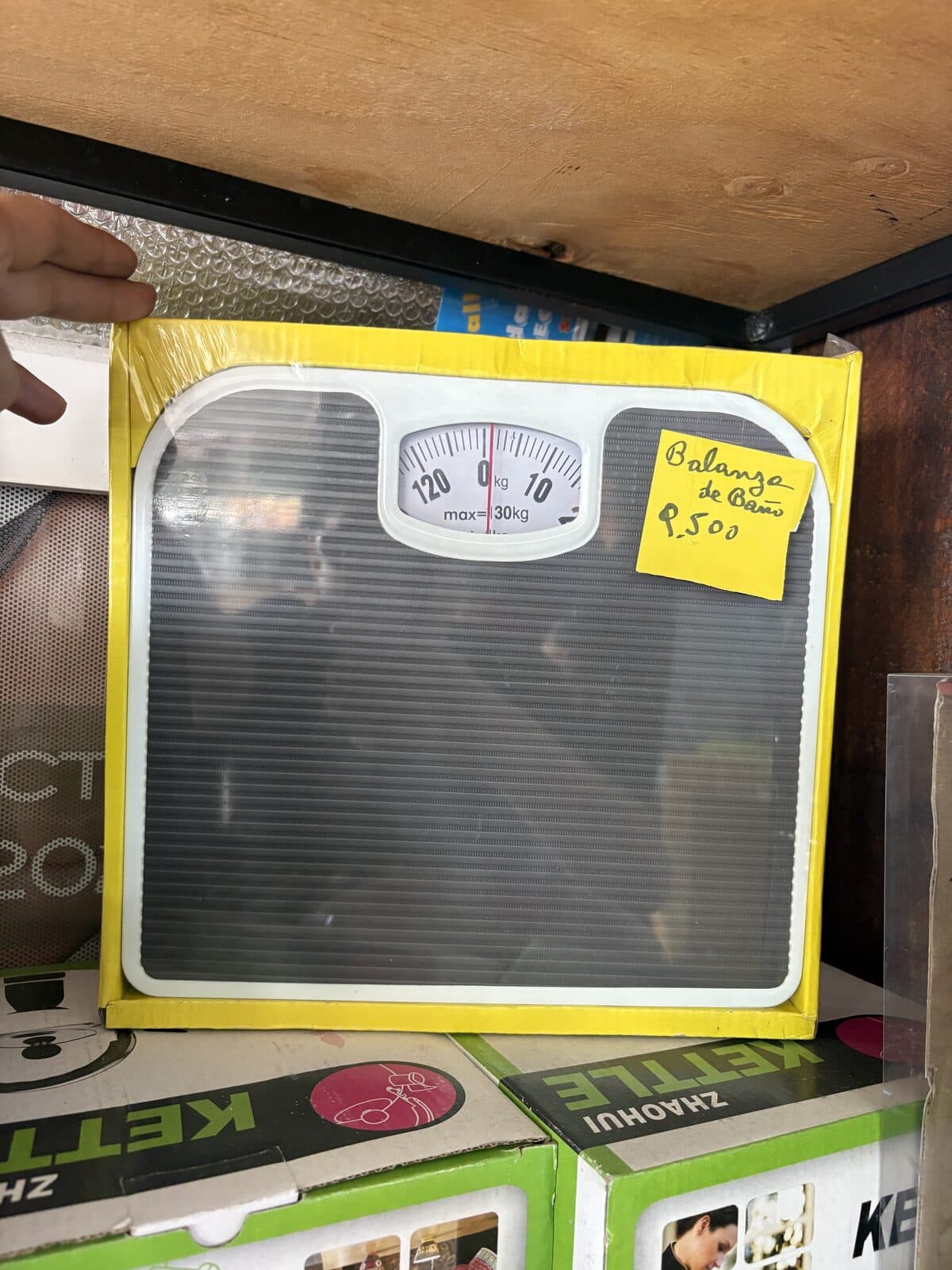 Balanza de baño mecánica 130 kg