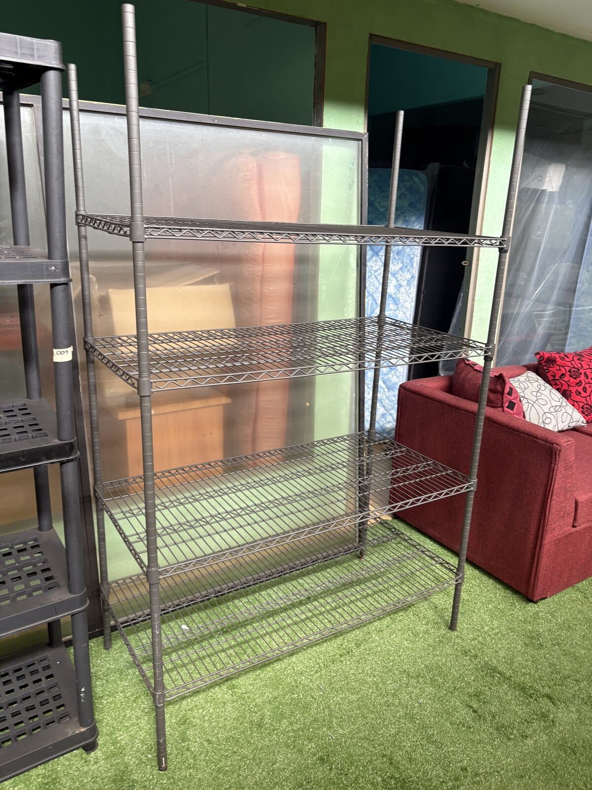 Estantería metálica tipo rack 4 repisas