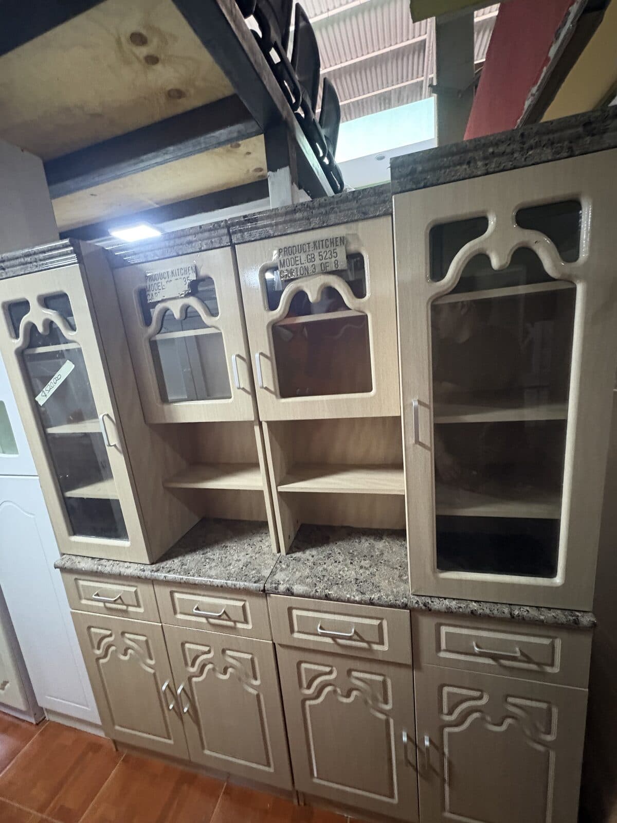 Cocina completa GB 5235 beige marmolado