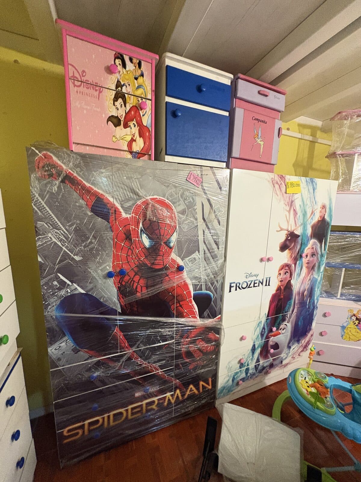 Clóset infantil Spider-Man 2 cuerpos