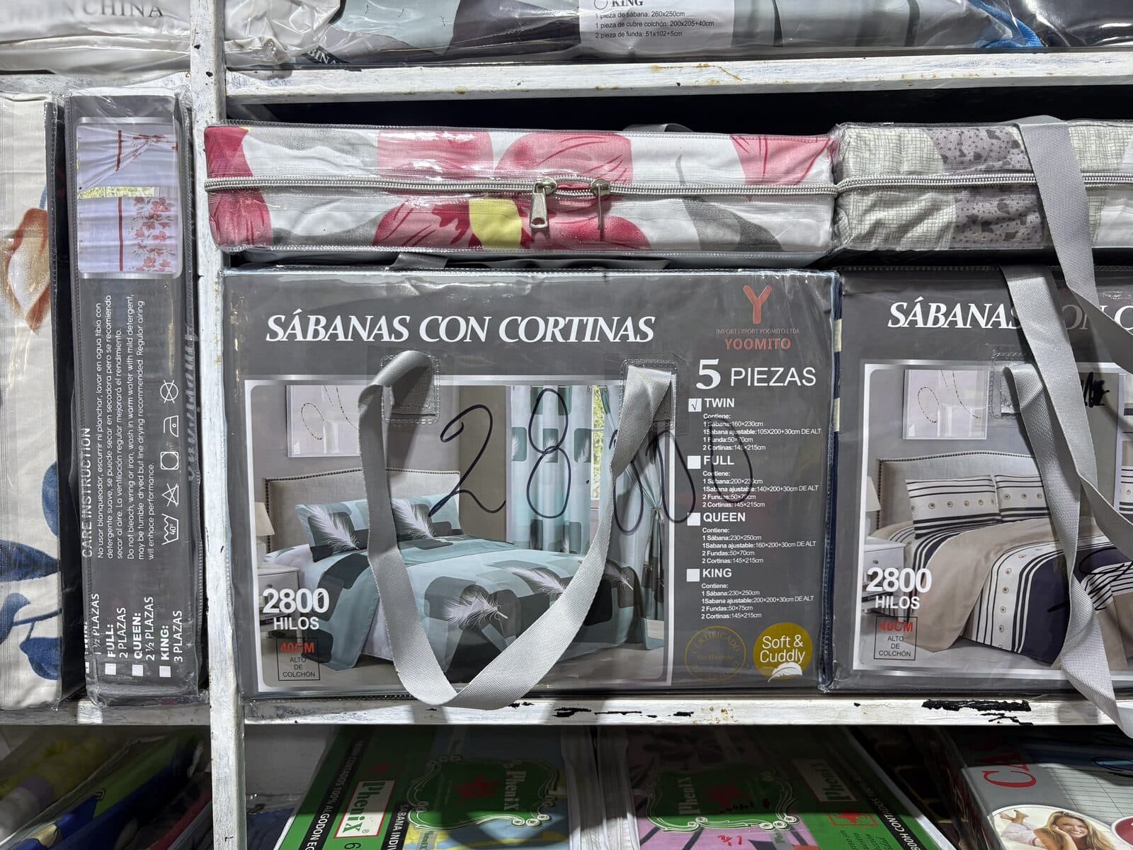 Set sábanas con cortinas YOOMITO 5 piezas