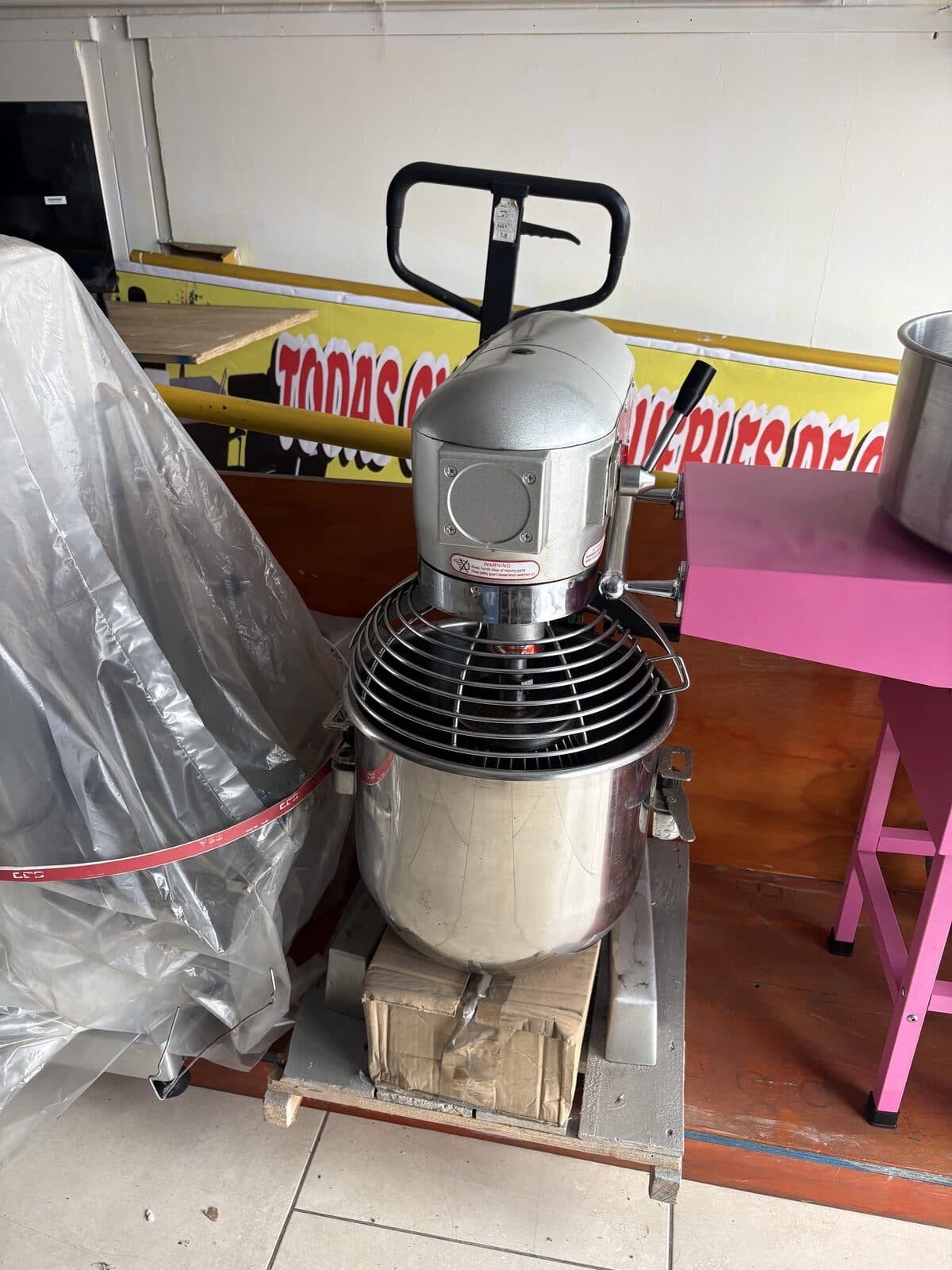 Amasadora batidora planetaria industrial 20 L