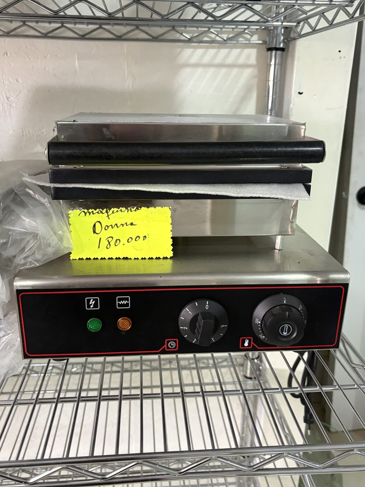 Máquina de donas eléctrica
