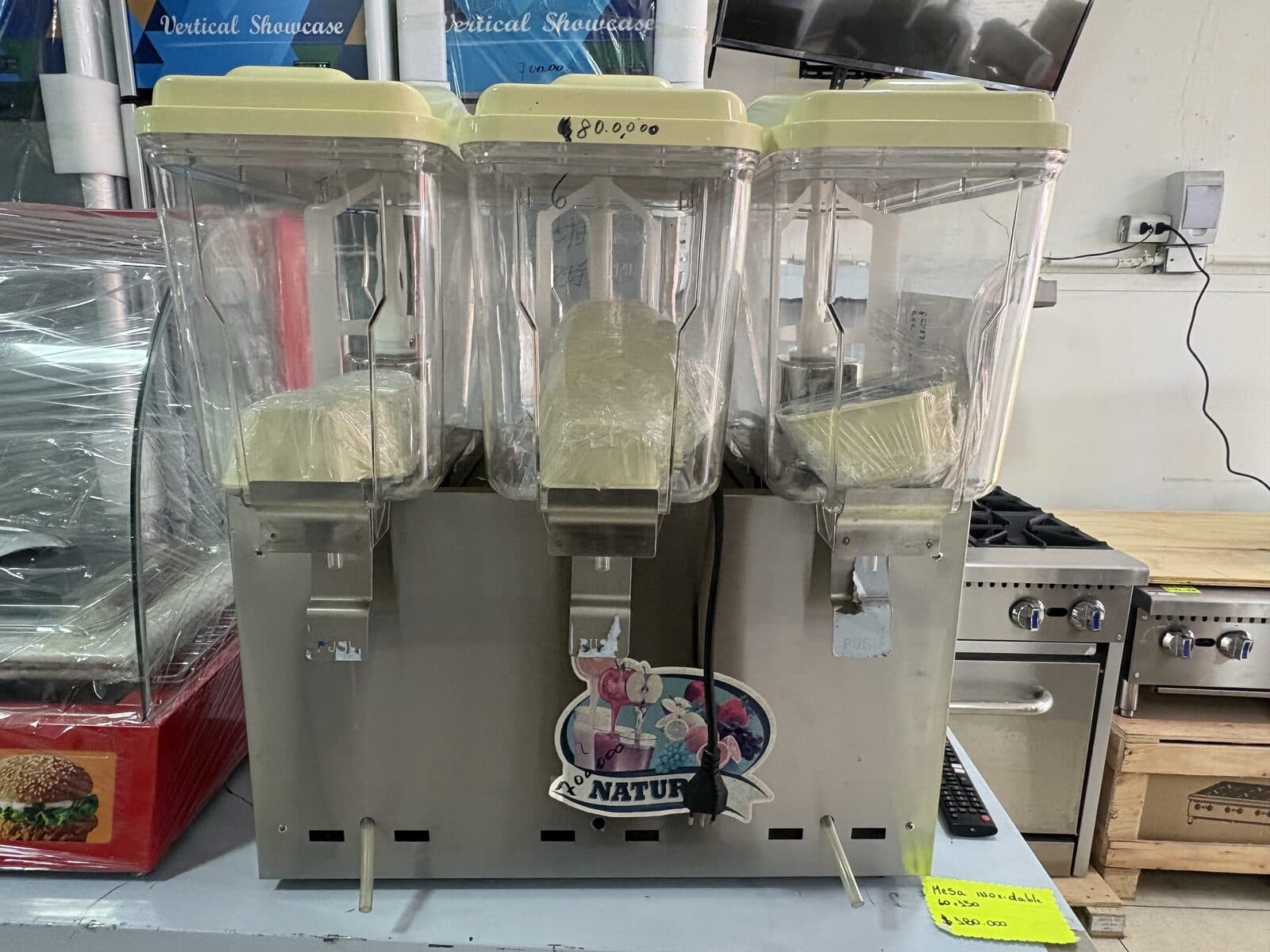 Dispensador de jugos triple Natural 54 L